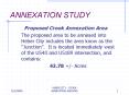 ANNEXATION STUDY PowerPoint PPT Presentation