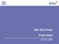 Tata Tea Group PowerPoint PPT Presentation