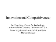 Innovation and Competitiveness