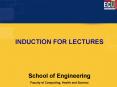 INDUCTION FOR LECTURES PowerPoint PPT Presentation