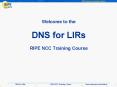 Welcome to the DNS for LIRs RIPE NCC Training Course PowerPoint PPT Presentation