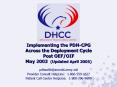 Implementing the PDH-CPG Across the Deployment Cycle Post OEF/OIF May 2003 (Updated April 2005) PowerPoint PPT Presentation