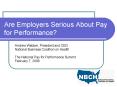 Are Employers Serious About Pay for Performance PowerPoint PPT Presentation