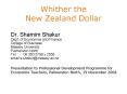 Whither the New Zealand Dollar PowerPoint PPT Presentation