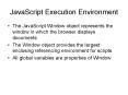 JavaScript Execution Environment PowerPoint PPT Presentation
