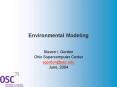 Environmental Modeling PowerPoint PPT Presentation