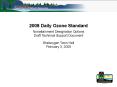 2008 Daily Ozone Standard PowerPoint PPT Presentation