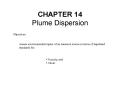 CHAPTER 14 Plume Dispersion PowerPoint PPT Presentation