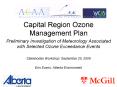 Capital Region Ozone Management Plan PowerPoint PPT Presentation
