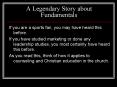 A Legendary Story about Fundamentals PowerPoint PPT Presentation