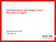 UK Economy in the Global Crisis Recovery in Sight PowerPoint PPT Presentation