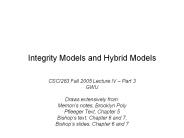 CSCI283 Fall 2005 Lecture IV 