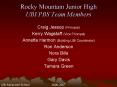 Rocky Mountain Junior High UBIPBS Team Members PowerPoint PPT Presentation
