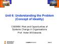 Unit 6: Understanding the Problem Concept of Ideality PowerPoint PPT Presentation