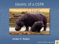Ideality of a CSTR PowerPoint PPT Presentation