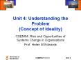 Unit 4: Understanding the Problem (Concept of Ideality) PowerPoint PPT Presentation