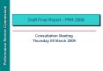 Draft Final Report PRR 2008 PowerPoint PPT Presentation