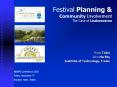 Festival Planning PowerPoint PPT Presentation