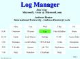 Log Manager PowerPoint PPT Presentation
