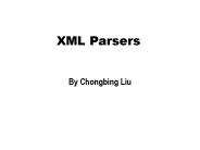XML Parsers