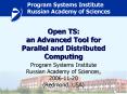 Open TS: an Advanced Tool for Parallel and Distributed Computing PowerPoint PPT Presentation