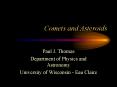 Comets and Asteroids PowerPoint PPT Presentation