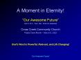 A Moment in Eternity PowerPoint PPT Presentation