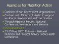 Agencies for Nutrition Action PowerPoint PPT Presentation