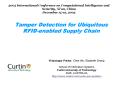 Tamper Detection for Ubiquitous RFIDenabled Supply Chain PowerPoint PPT Presentation