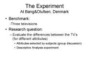 The Experiment At Bang