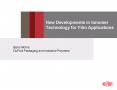New Developments in Ionomer Technology for Film Applications PowerPoint PPT Presentation