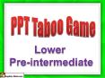 PPT Taboo Game PowerPoint PPT Presentation