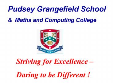 Pudsey Grangefield School