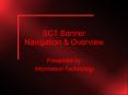 SCT Banner Navigation PowerPoint PPT Presentation