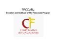 PRODARTM' Donation and Gratitude of The Resources Program PowerPoint PPT Presentation