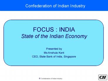 Confederation of Indian Industry