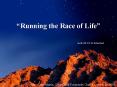 Running the Race of Life PowerPoint PPT Presentation