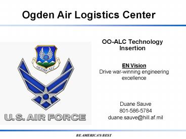 OOALC Technology Insertion