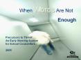 When Words Are Not Enough PowerPoint PPT Presentation