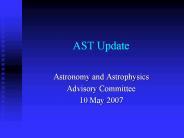 AST Update