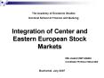 Integration of Center and Eastern European Stock Markets PowerPoint PPT Presentation