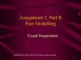Assignment 2, Part B Peer Modelling PowerPoint PPT Presentation
