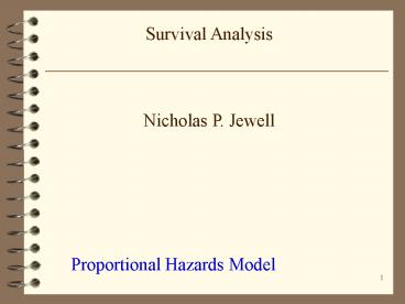 Survival Analysis