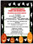 LANCASTER COUNTY PARKS AND RECREATION 4th ANNUAL HALLOWEEN cARNIVAL K 5TH GRADE SATURDAY, OCTOBER 31 PowerPoint PPT Presentation