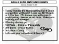 BASHA BEAR ANNOUNCEMENTS PowerPoint PPT Presentation