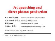 Jet quenching and direct photon production