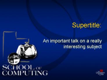 presentation player overlay