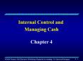 Internal Control and Managing Cash PowerPoint PPT Presentation