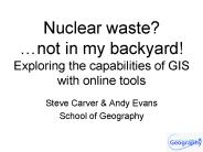 Nuclear waste? 