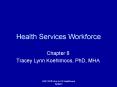 Health Services Workforce PowerPoint PPT Presentation